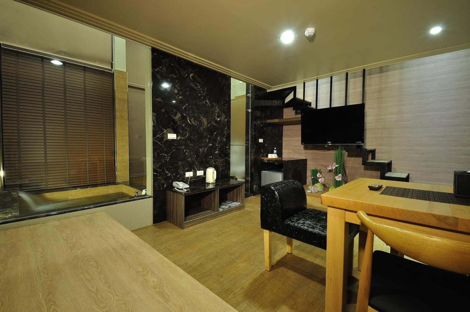 58˚ Hotspring Hotel Csiaohszi Szoba fotó